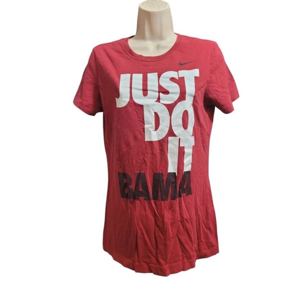Nike Alabama Roll Tide Bama Just Do It Shirt Medium